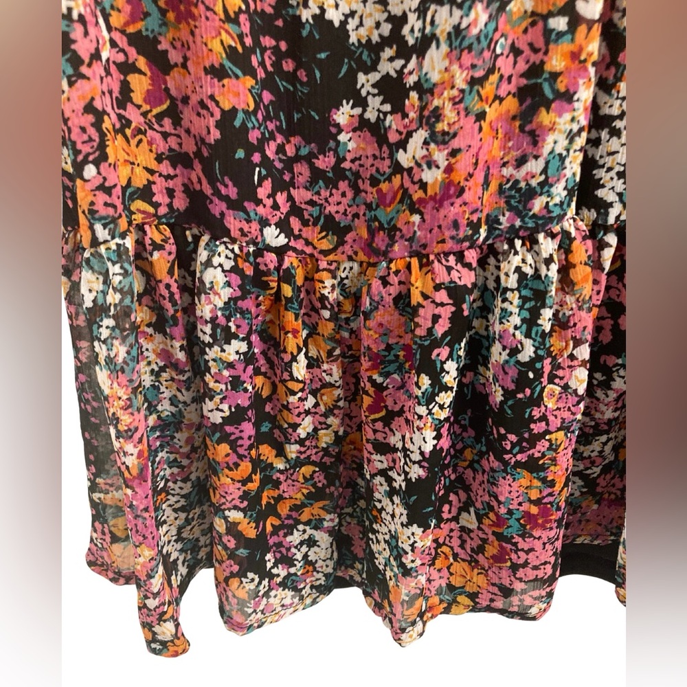 NWT Vince Camuto Floral Babydoll Dress Size XS - Picture 10 of 16